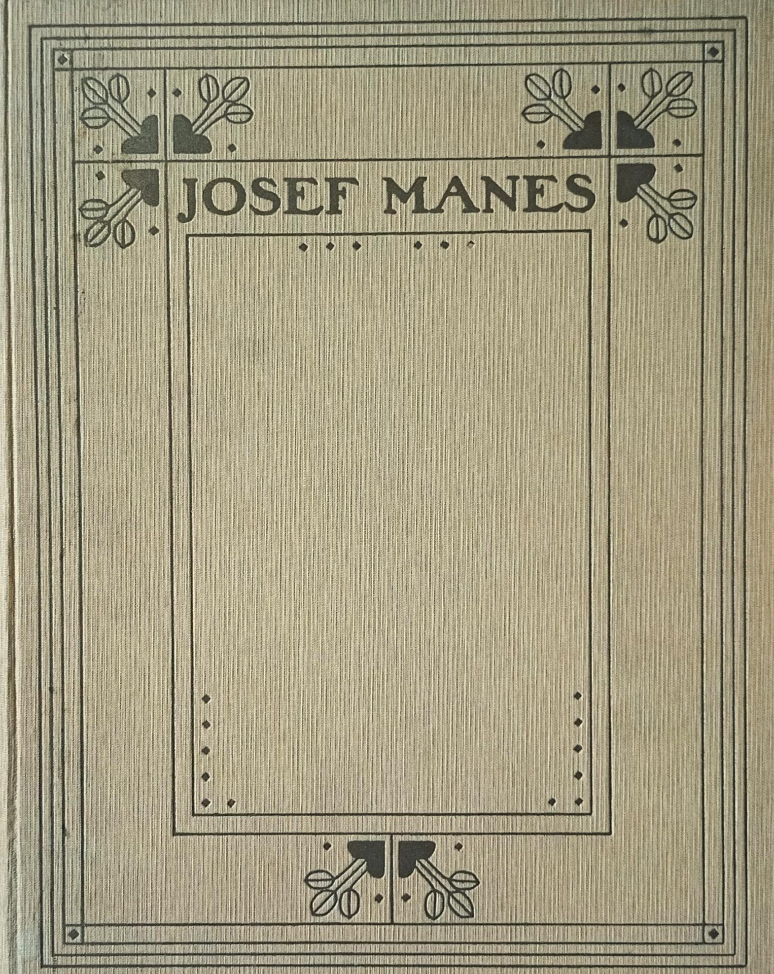 Josef Manes – Výbor z jeho díla