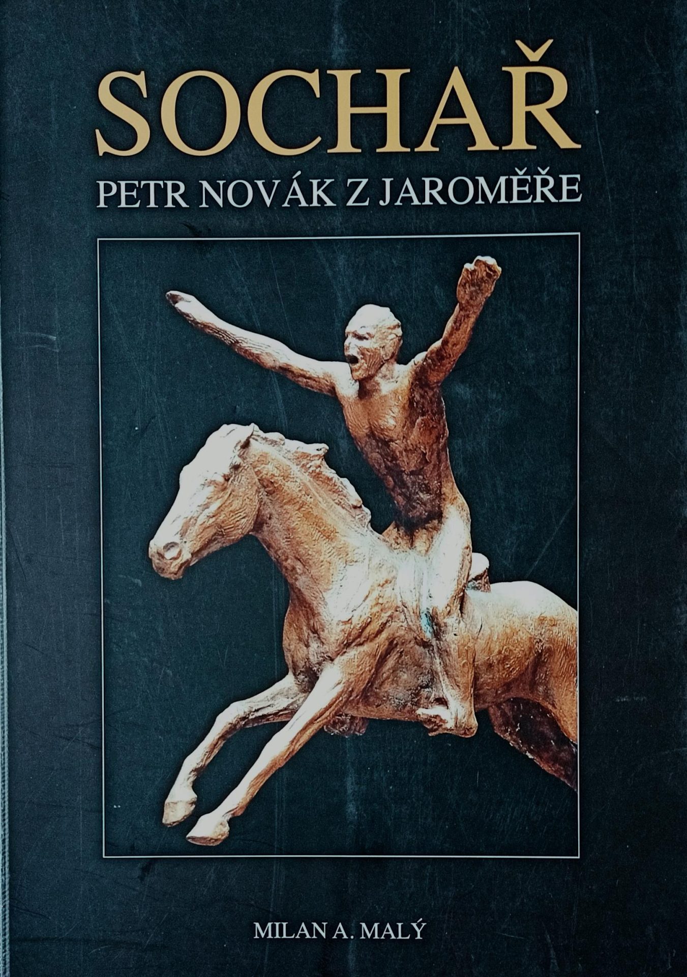 Sochař Petr Novák z Jaroměře