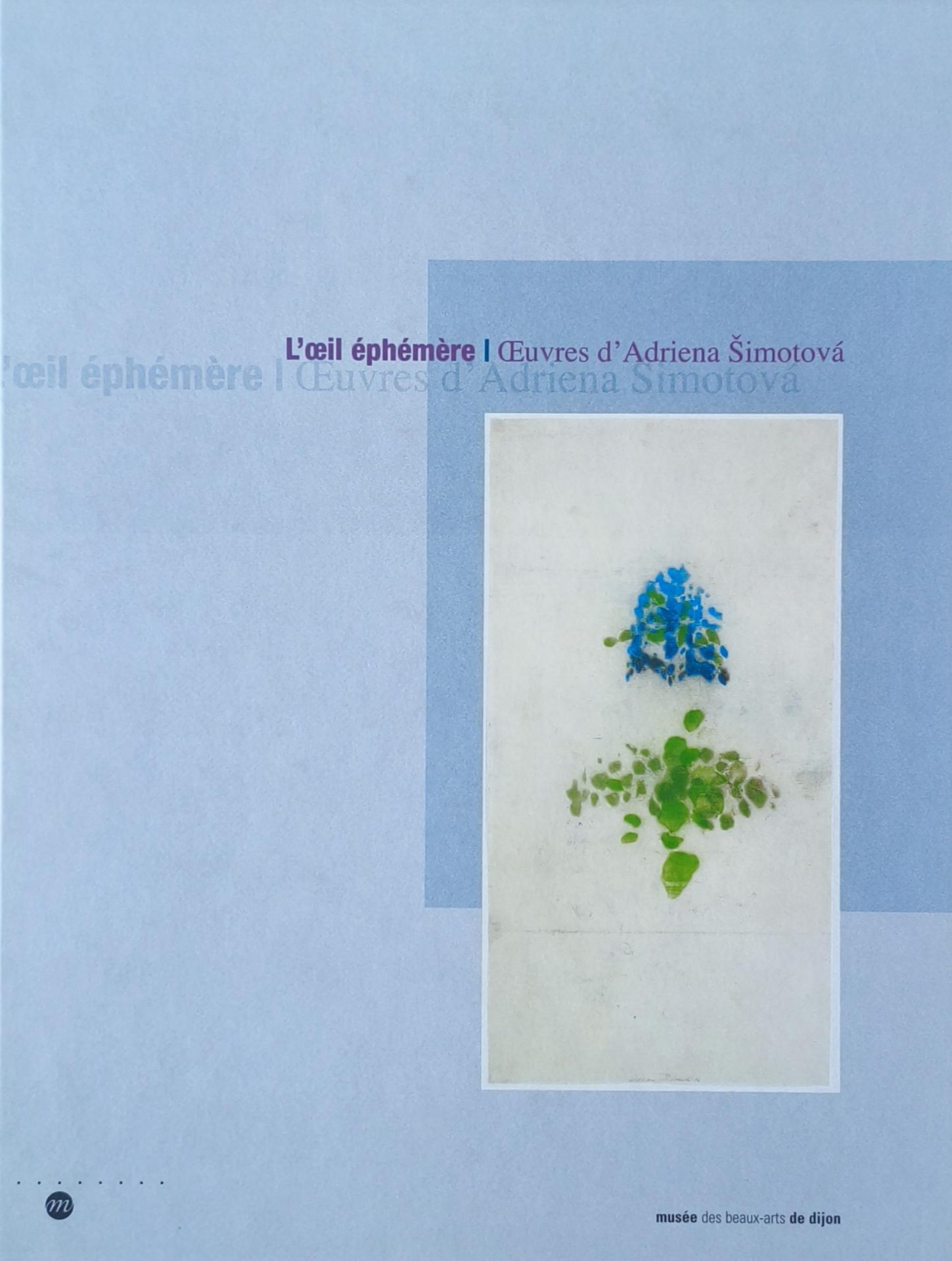 L’oeil éphémere / OEuvres d’Adriena Šimotová