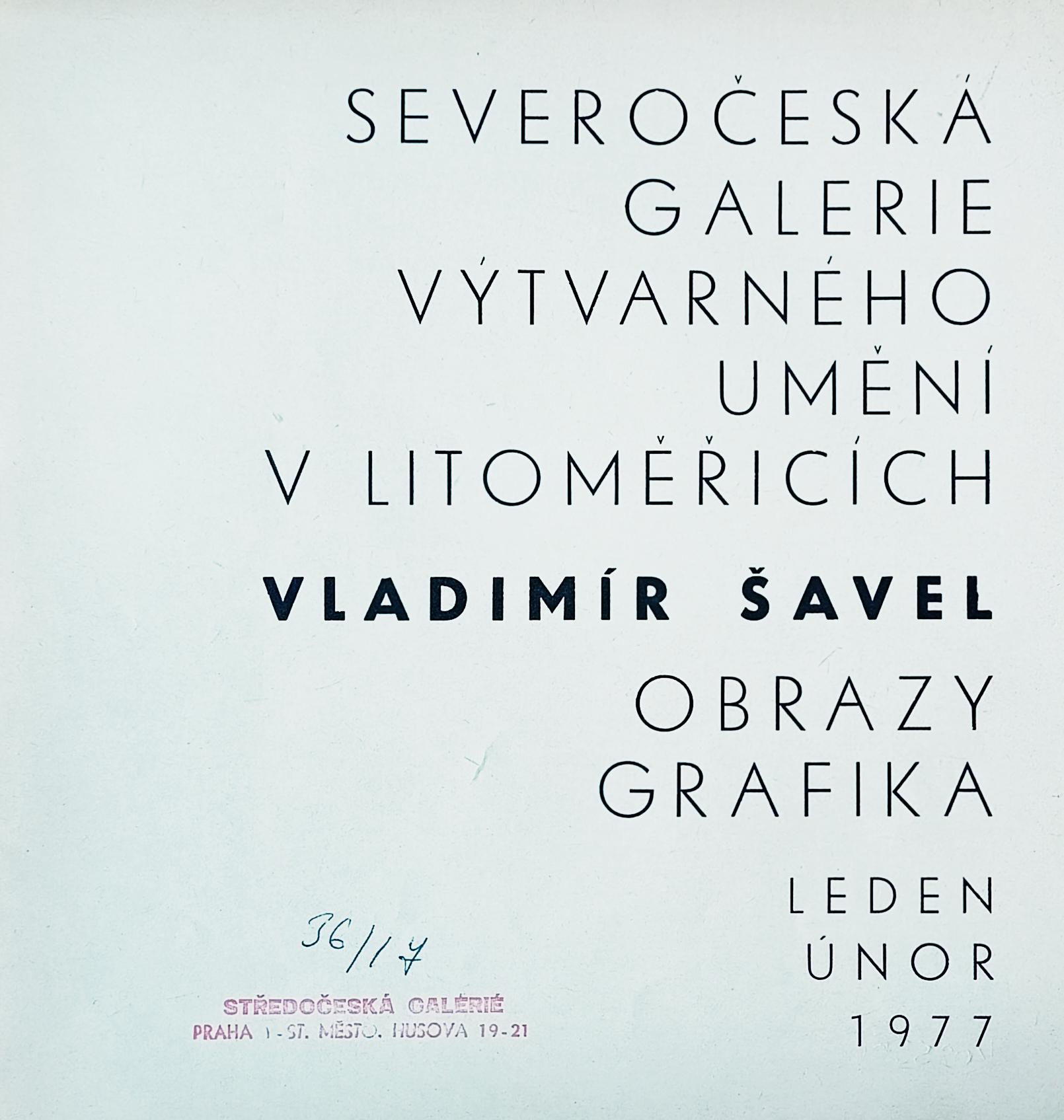 Vladimír Šavel – Obrazy, grafika