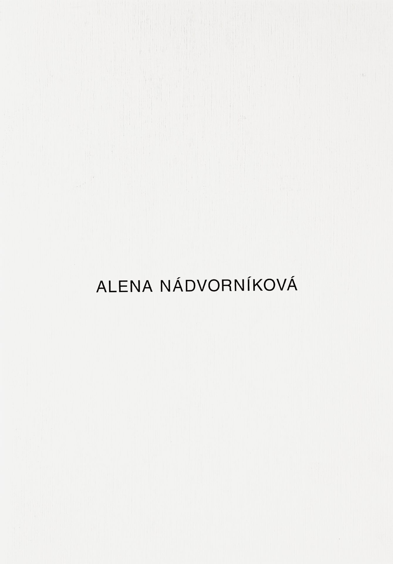 Alena Nádvorníková – Kresby / Dessins