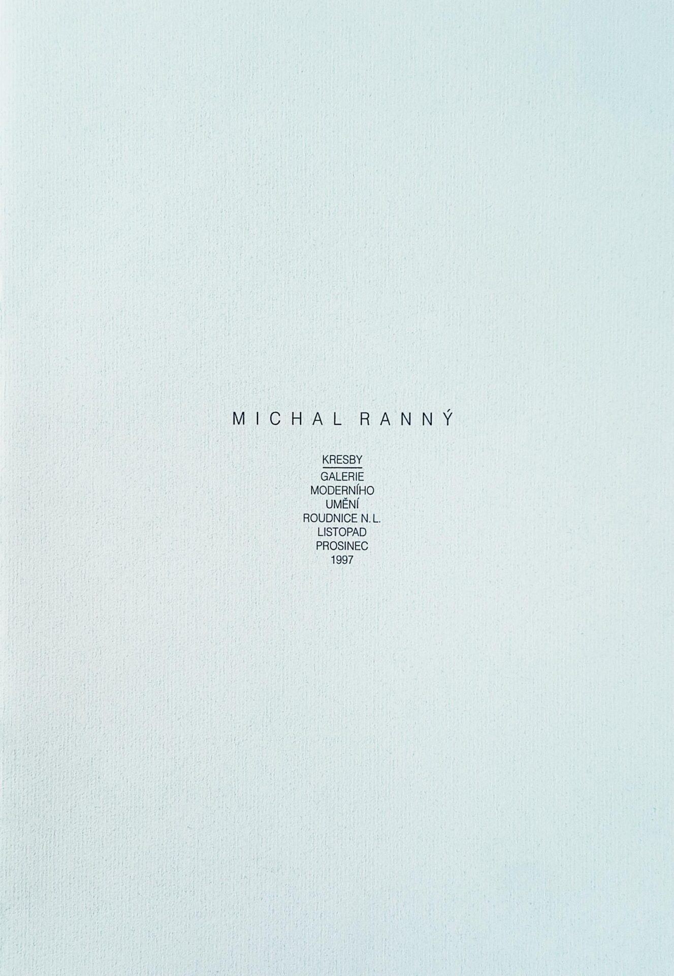 Michal Ranný – Kresby z let 1968-1981