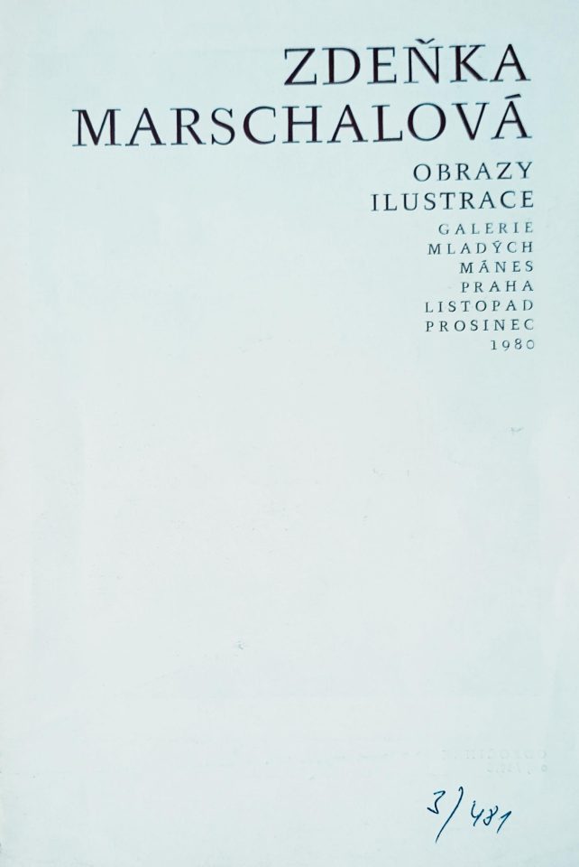 Zdeňka Marschalová – Obrazy, ilustrace