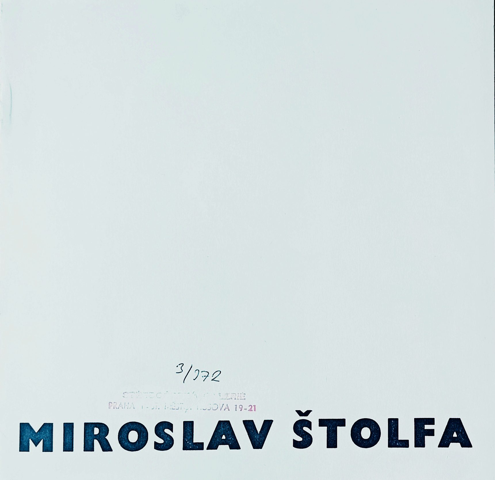 Miroslav Štolfa – Kresby