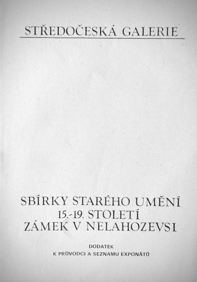 Sbírky starého umění 15.-19. století – Zámek v Nelahozevsi