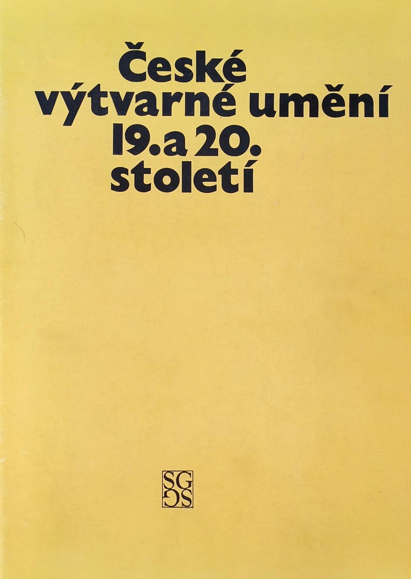 České výtvarné umění 19. a 20. století