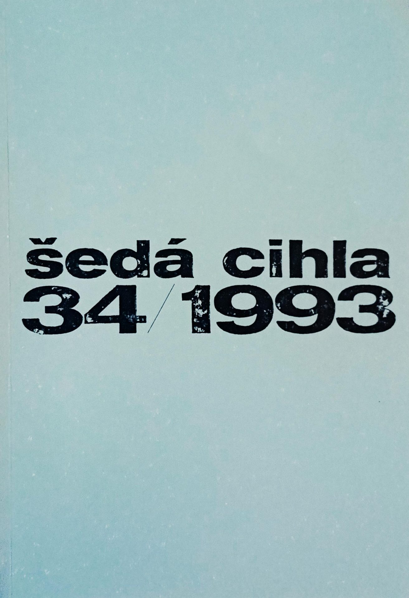Šedá cihla 34/1993