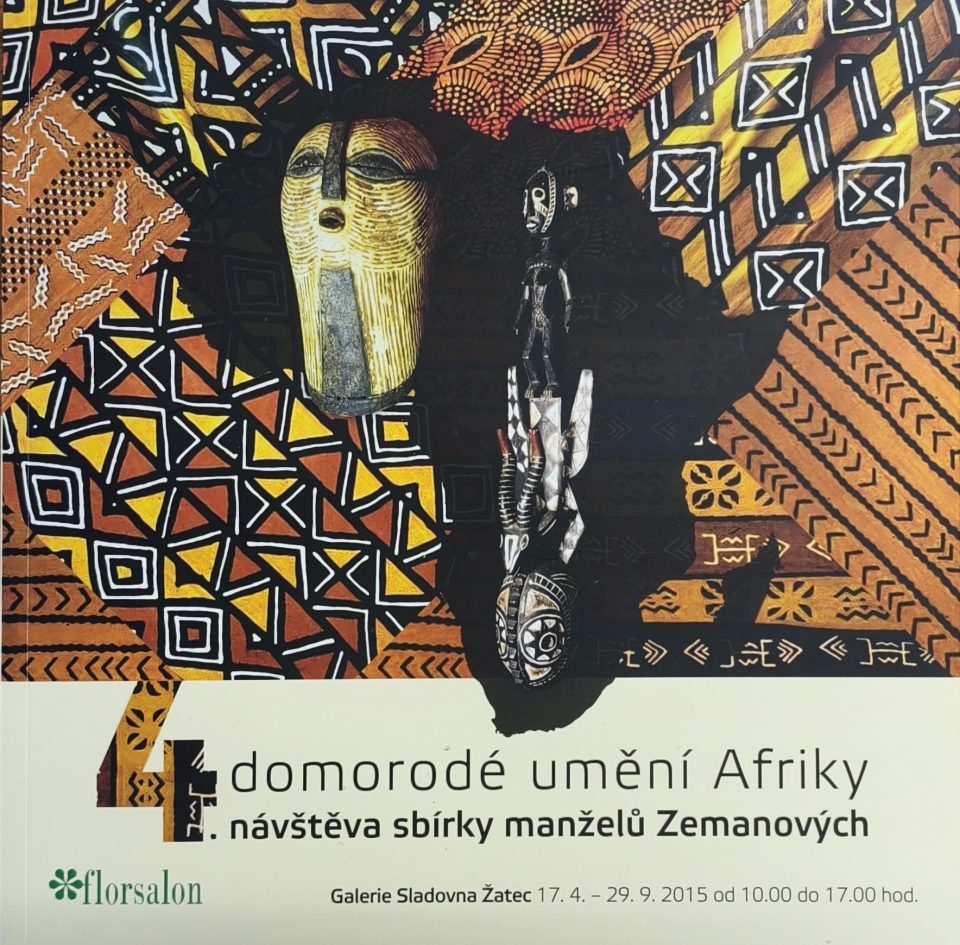 4.&nbsp;návštěva manželů Zemanových, Galerie Sladovna – Žatec (Domorodé umění Afriky)