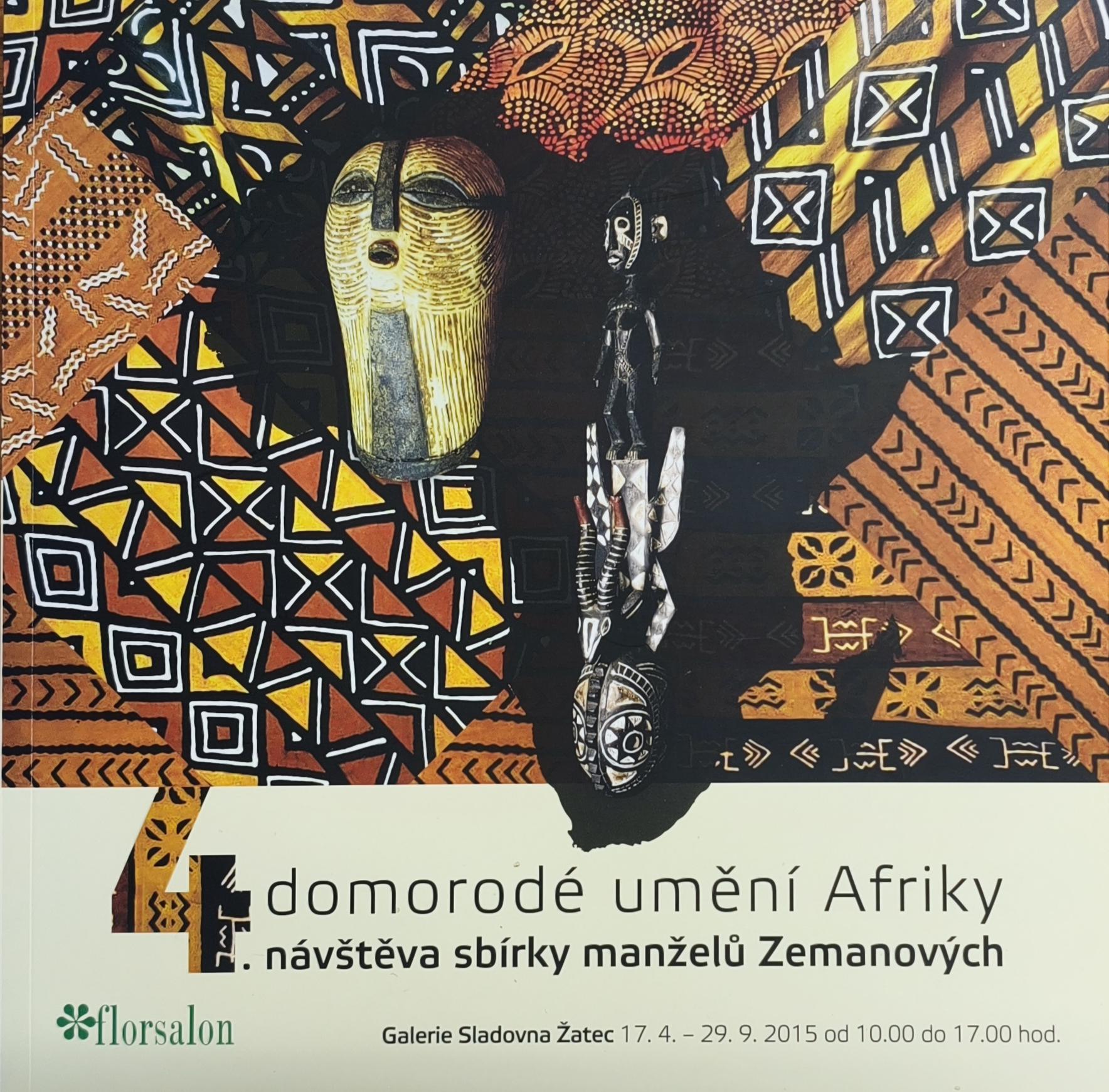 4.&nbsp;návštěva manželů Zemanových, Galerie Sladovna – Žatec (Domorodé umění Afriky)