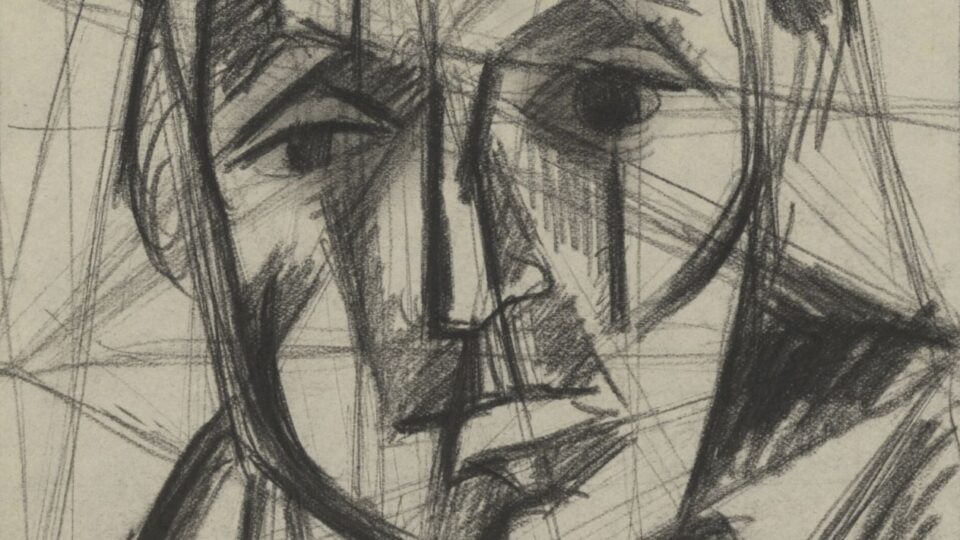 Dana Puchnarová (1938)
Self-portrait (kubizující kresba), 1960
progresso, paper
K 1969

