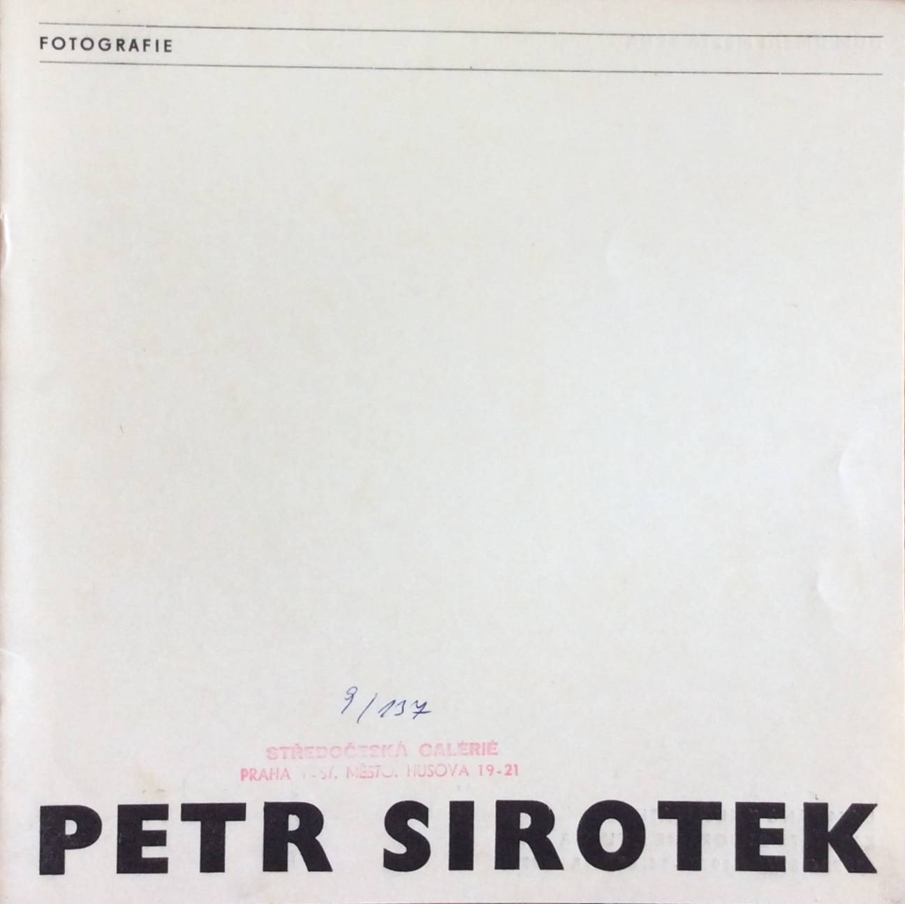 Petr Sirotek – fotografie