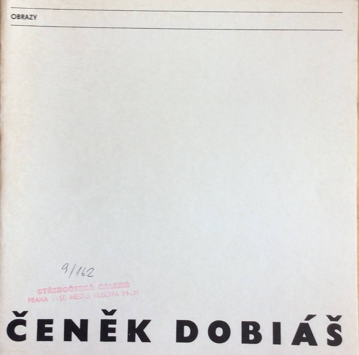 Čeněk Dobiáš – Obrazy