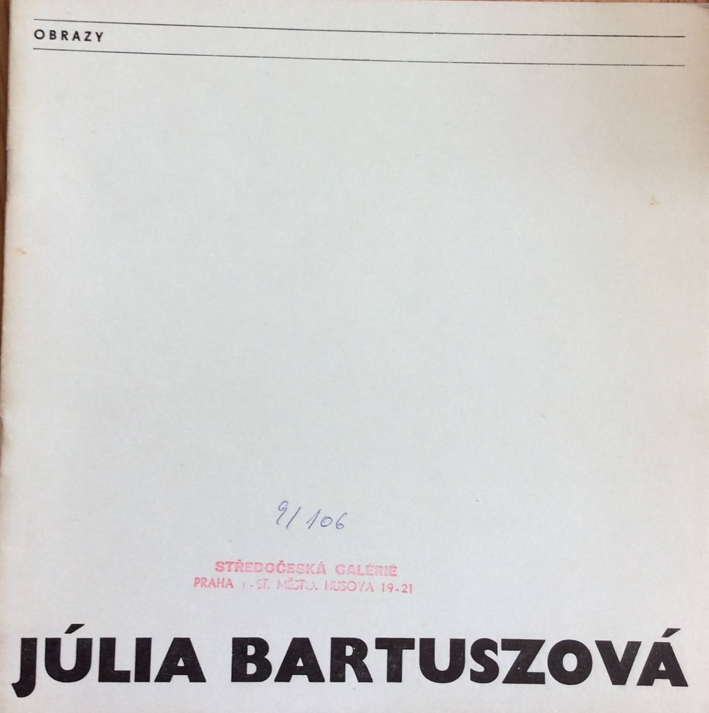 Júlia Bartuszová – obrazy