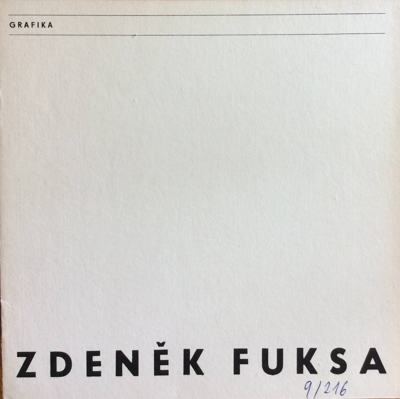 Zdeněk Fuksa – grafika