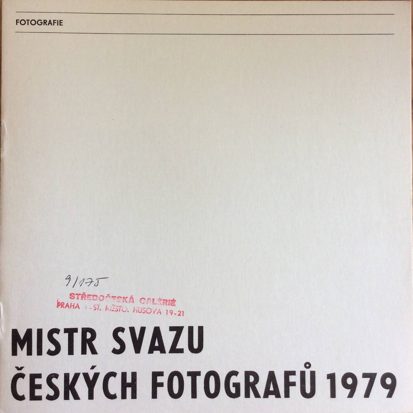 Mistr svazu českých fotografů 1979