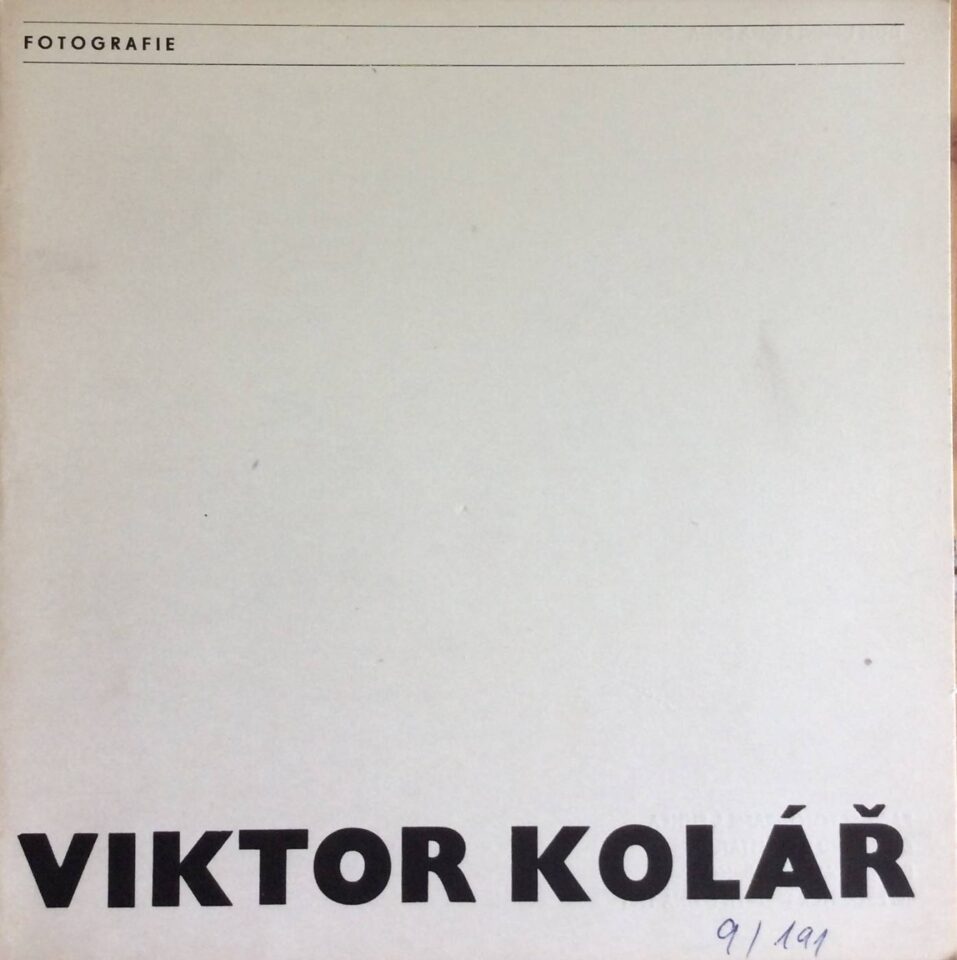 Viktor Kolář – Fotografie
