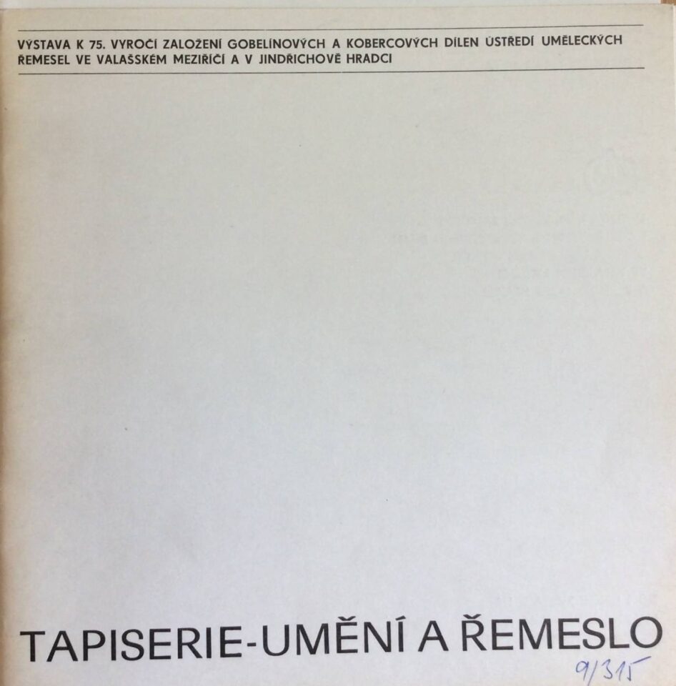 Tapiserie – umění a řemeslo