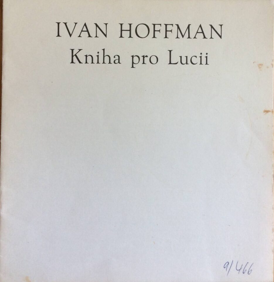Ivan Hoffman – Kniha pro Lucii