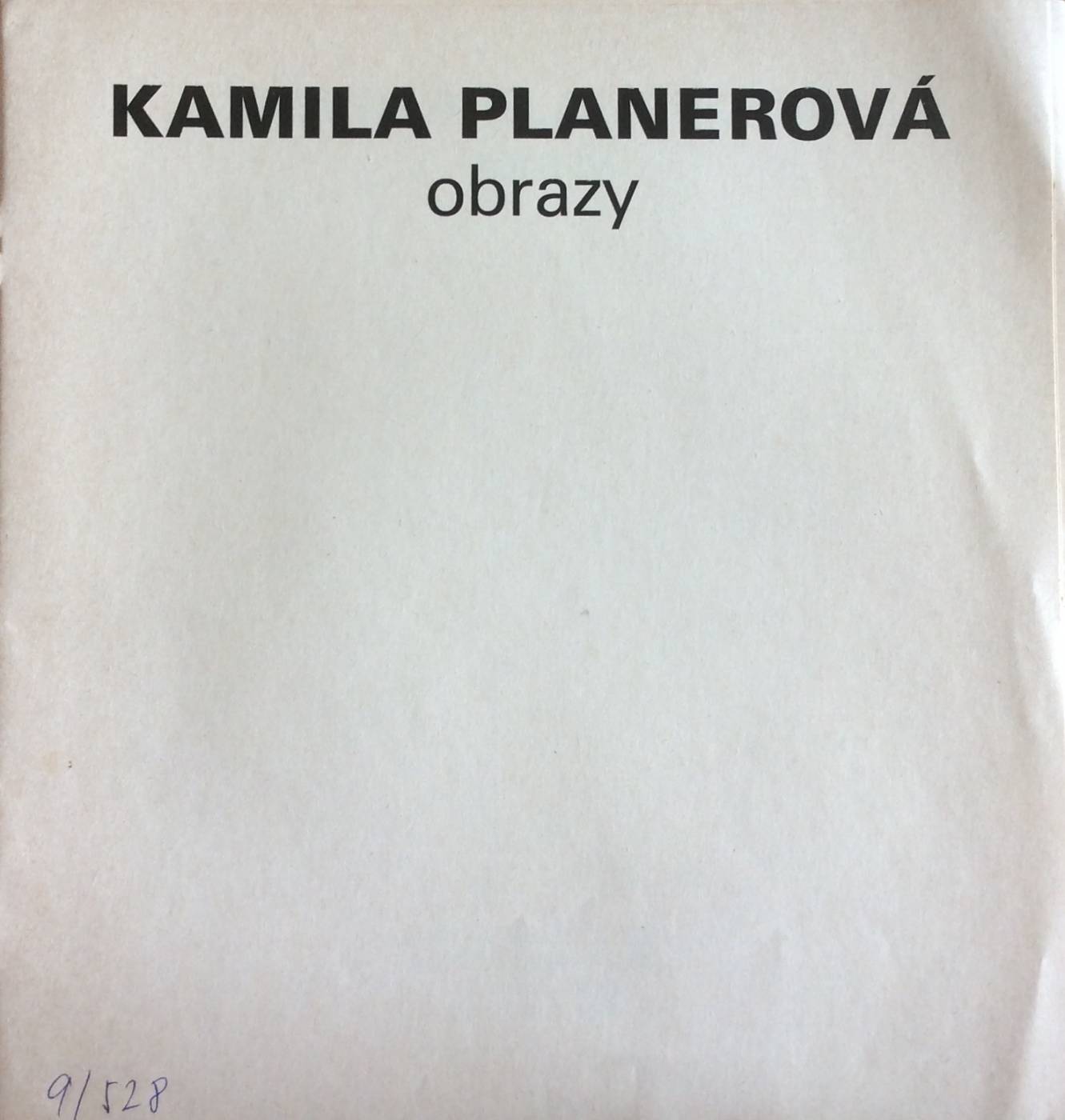 Kamila Planerová – obrazy
