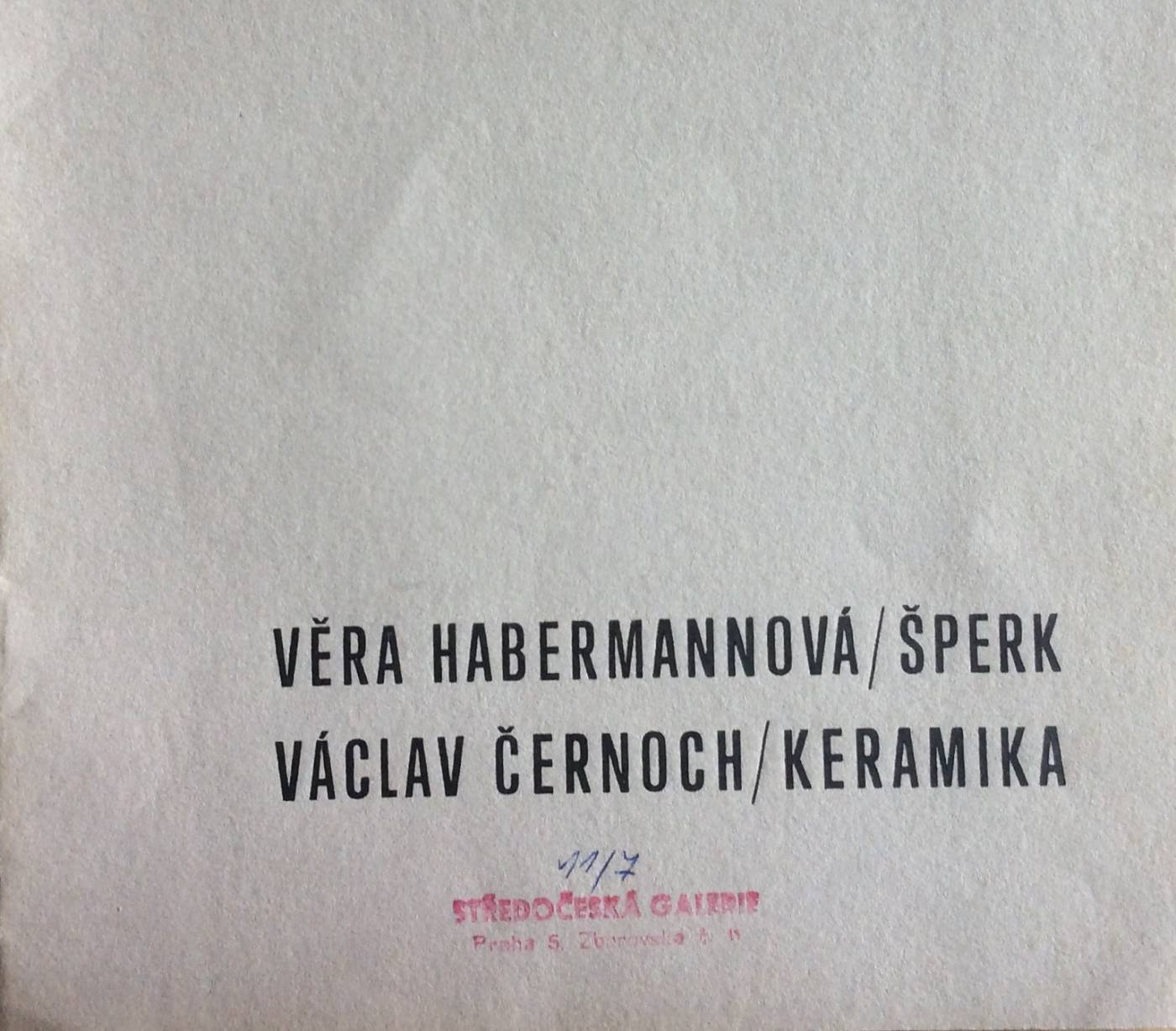 Věra Habermannová – šperk / Václav Černoch – keramika