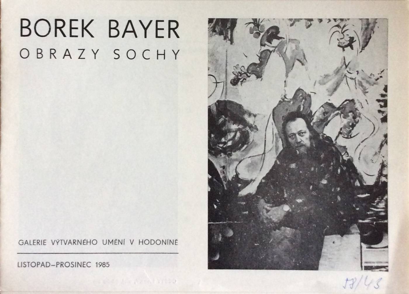 Borek Bayer – Obrazy, sochy