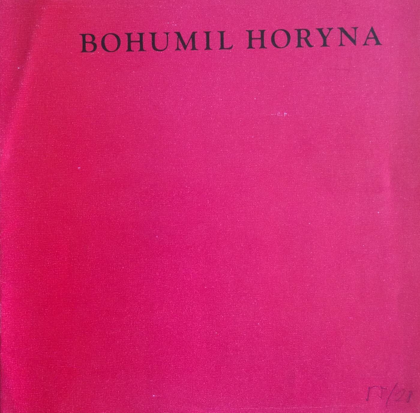 Bohumil Horyna – obrazy, kresby