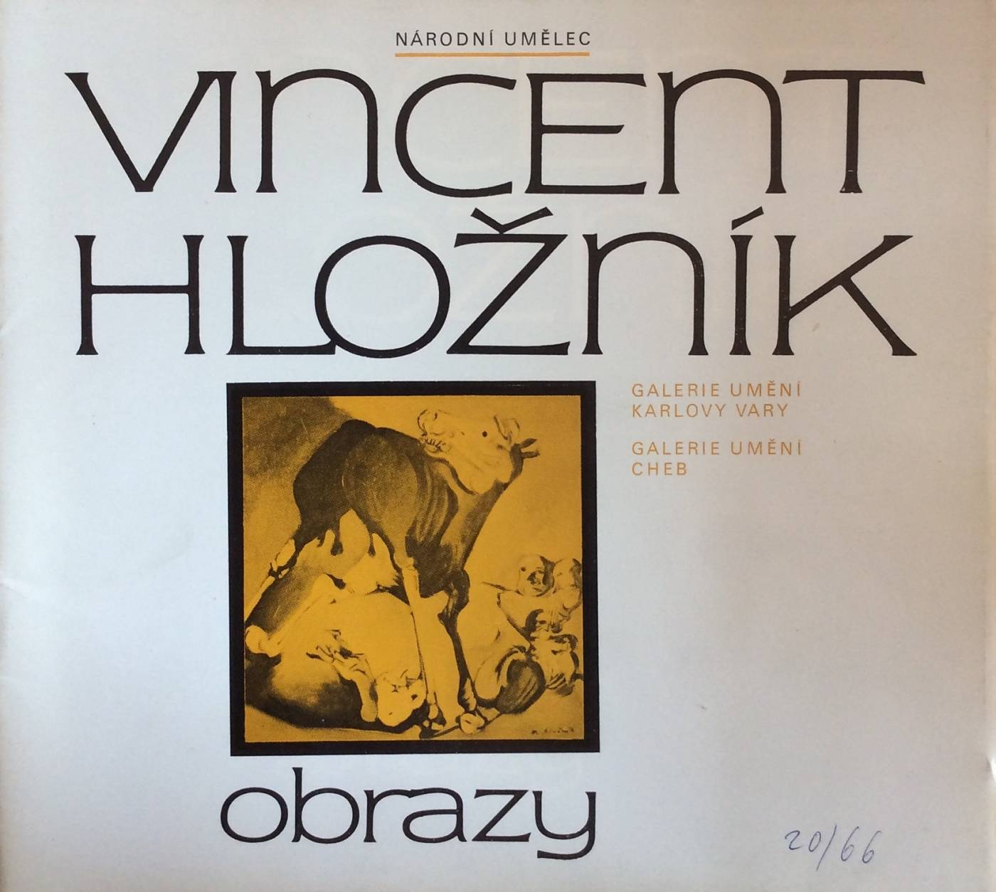 Národní umělec Vincent Hložník – obrazy
