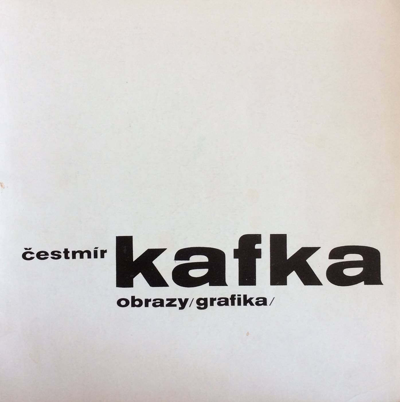 Čestmír Kafka – Obrazy, grafika