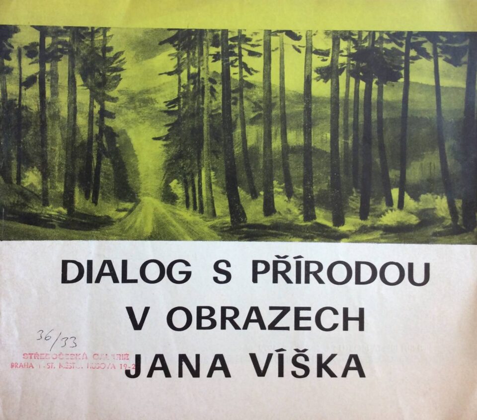 Dialog s přírodou v obrazech Jana Víška