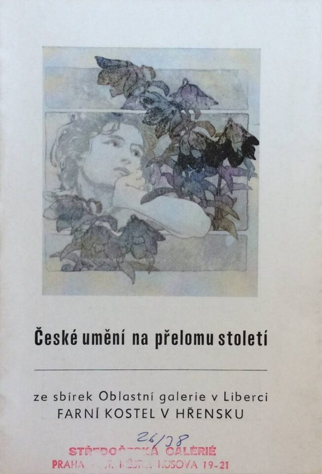 České umění na přelomu století ze sbírek Oblastní galerie v Liberci