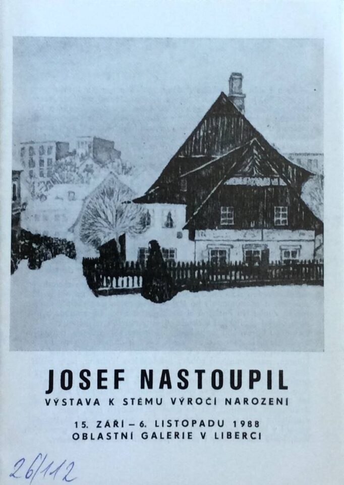 Josef Nastoupil – výstava k stému výročí narození