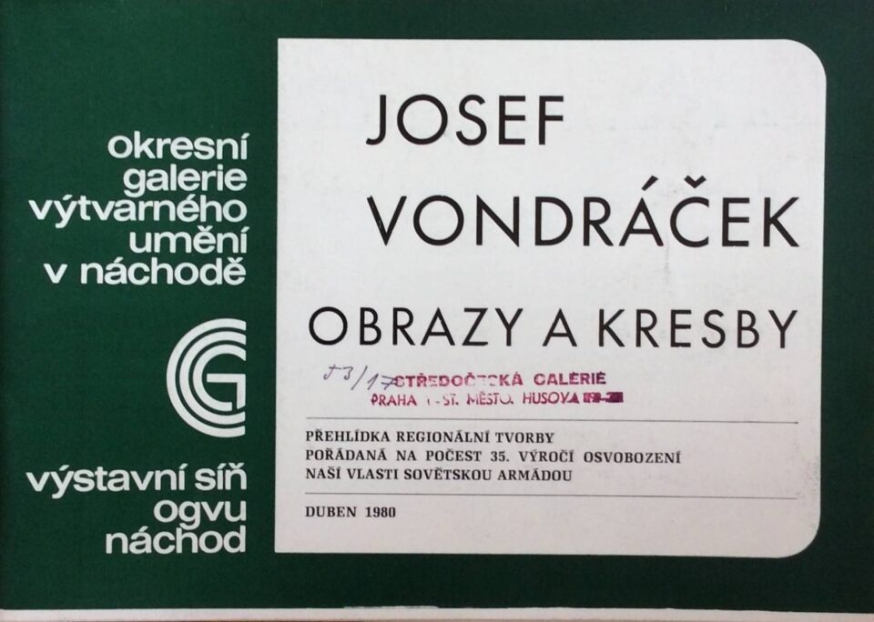Josef Vondráček – Obrazy a kresby