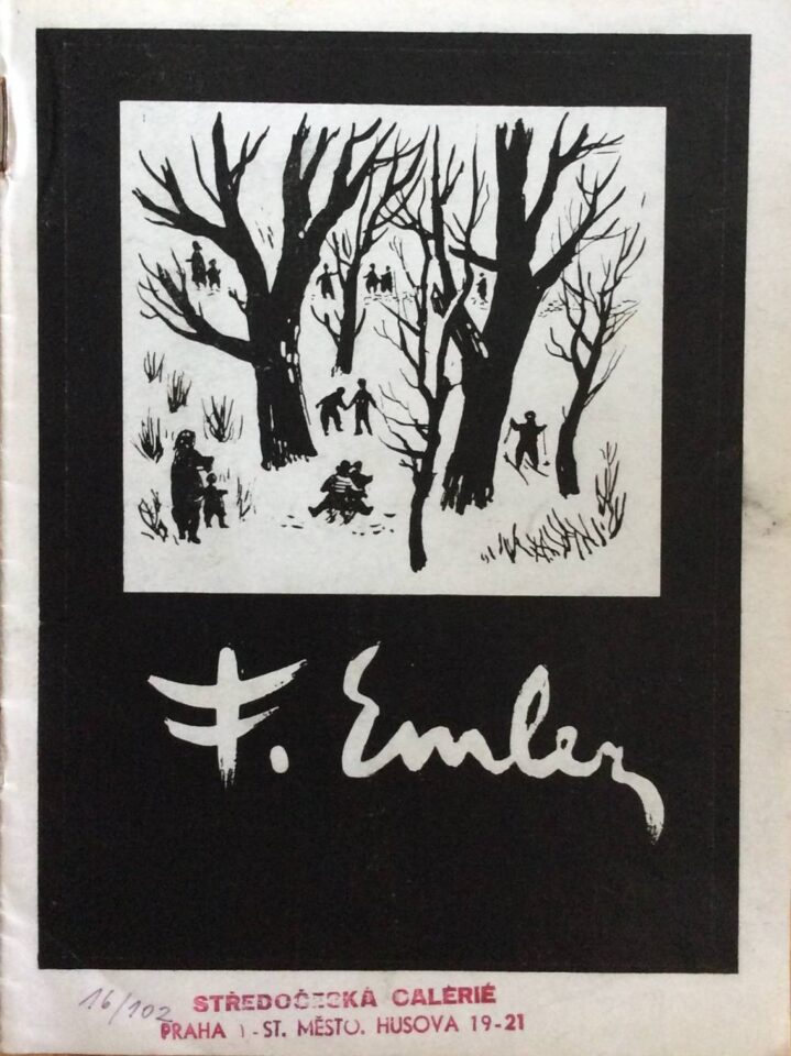 František Emler – Obrazy, kresby a grafika deseti let