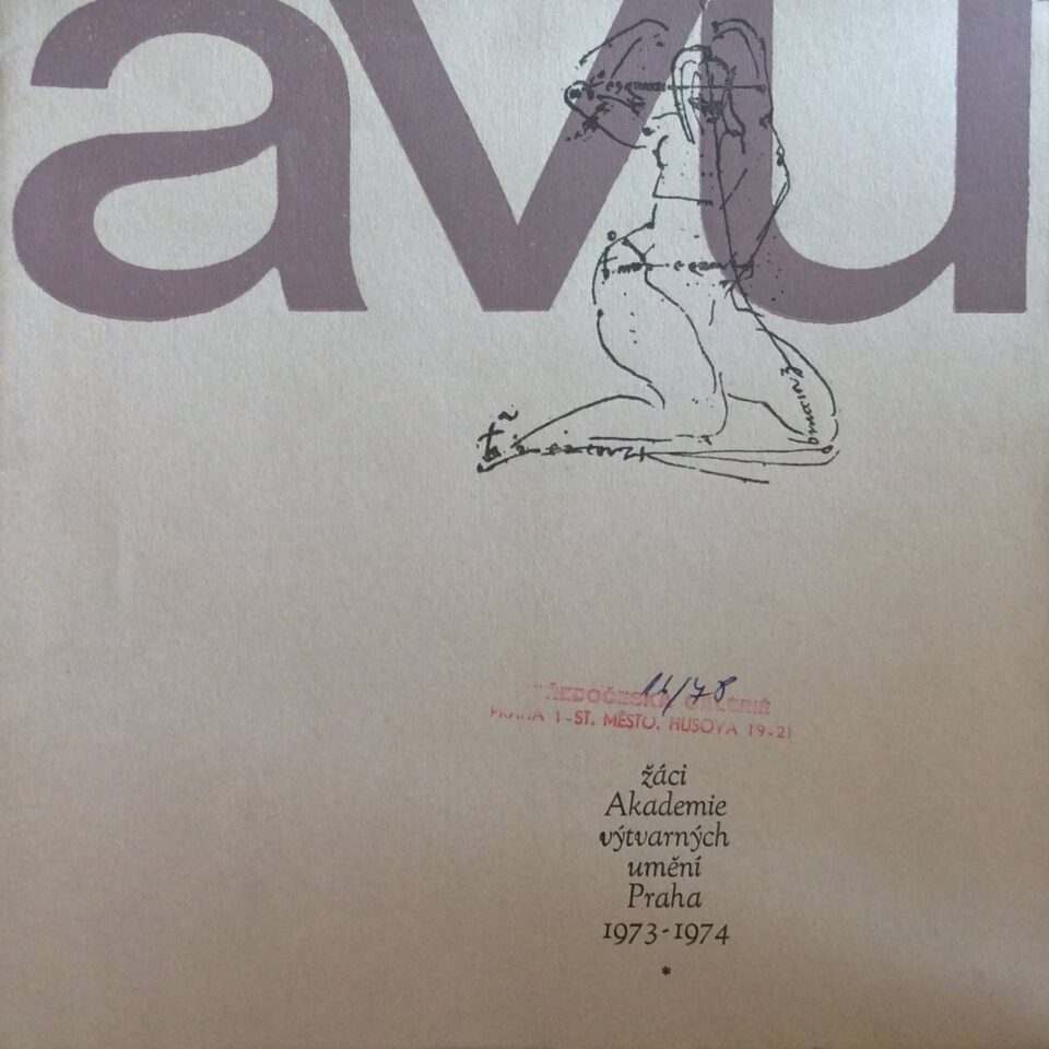 Žáci Akademie výtvarných umění Praha 1973 – 1974