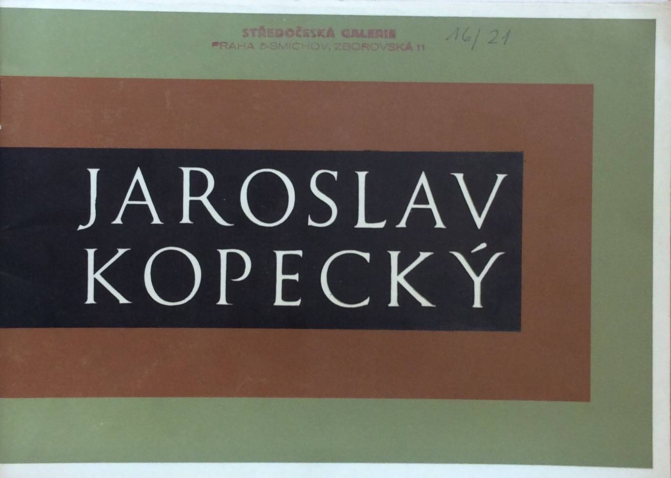 Jaroslav Kopecký – z dosavadní tvorby