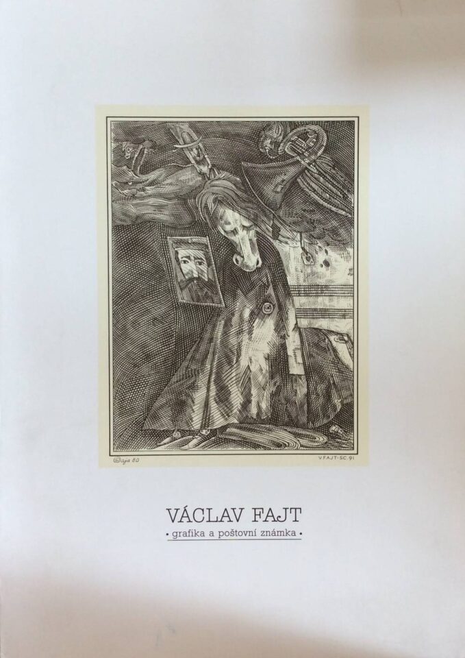 Václav Fajt – grafika a poštovní známka