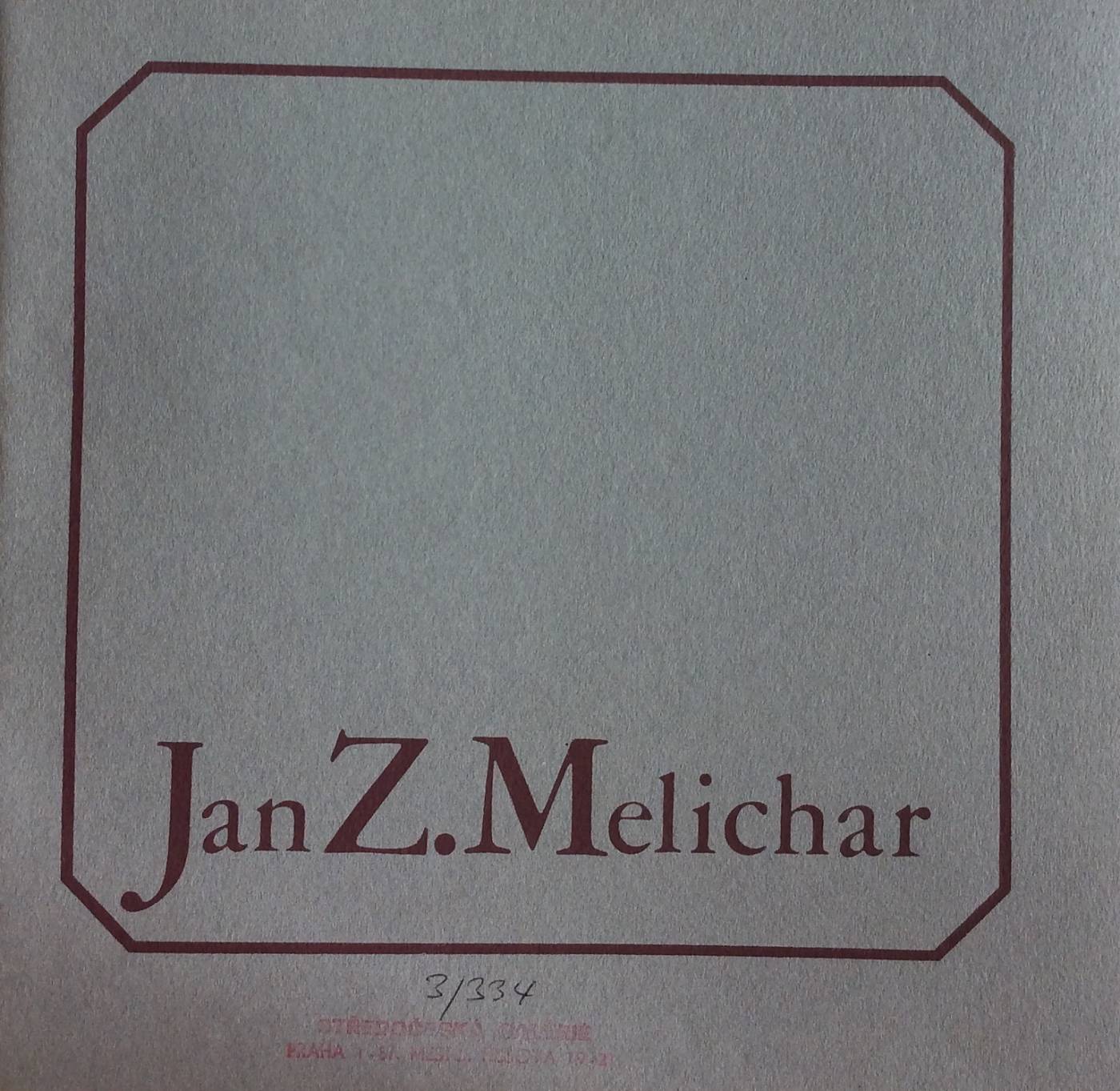Jan Z. Melichar – obrazy 1940 – 1976