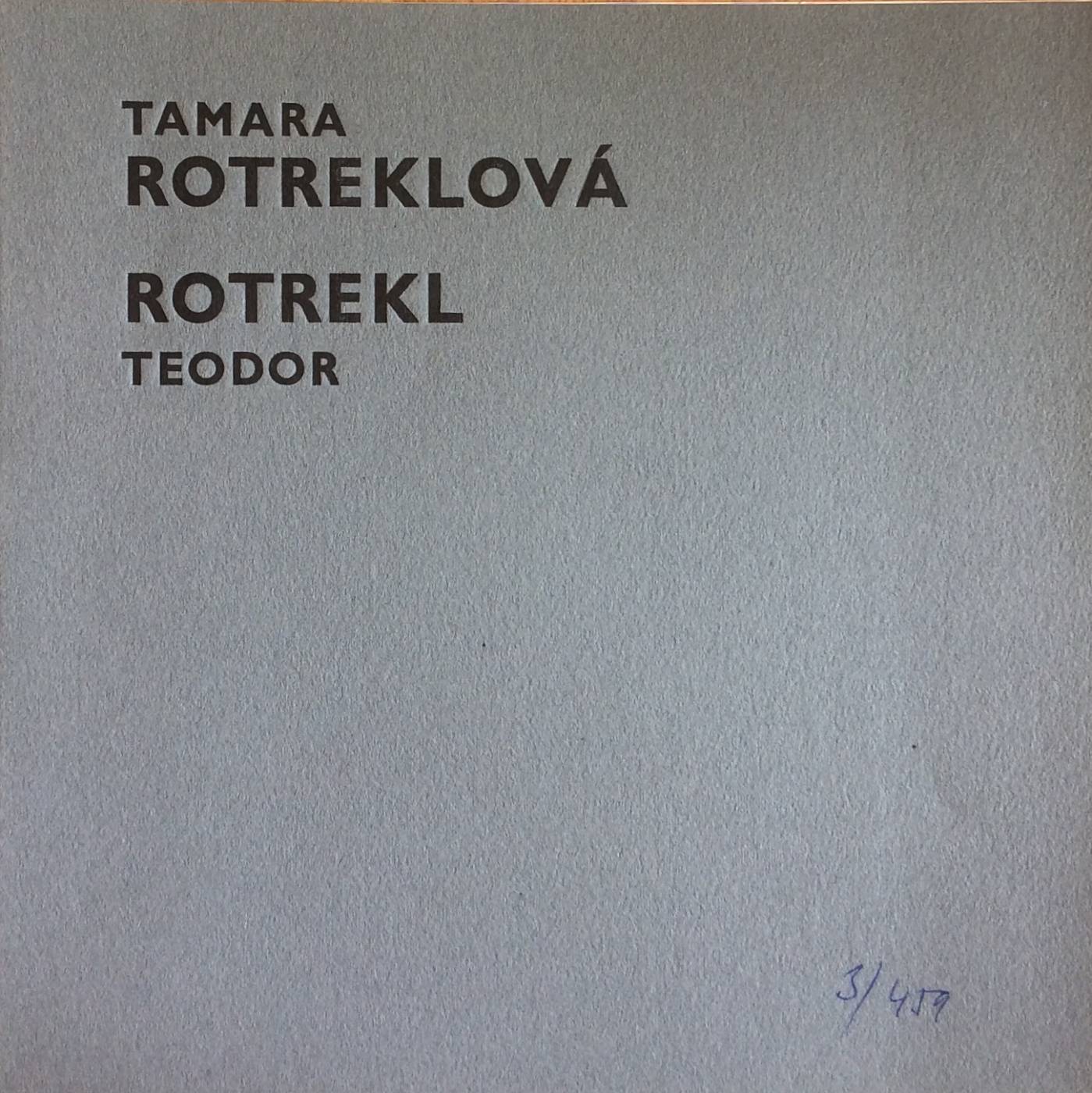 Tamara Rotreklová / Teodor Rotrekl – obrazy a gobelíny (1970 – 80)