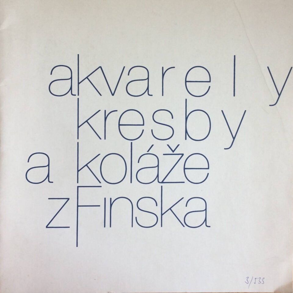 Akvarely, kresby a koláže z Finska