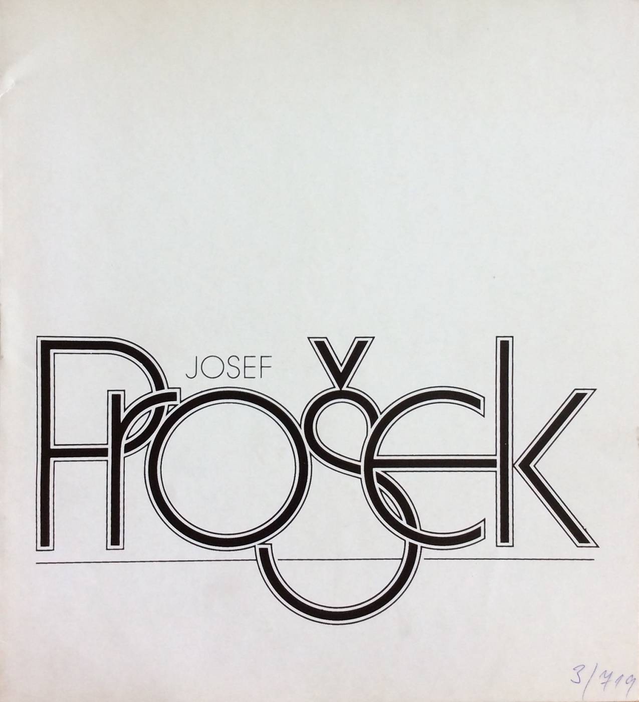 Josef Prošek – fotografie (1947 – 1987)