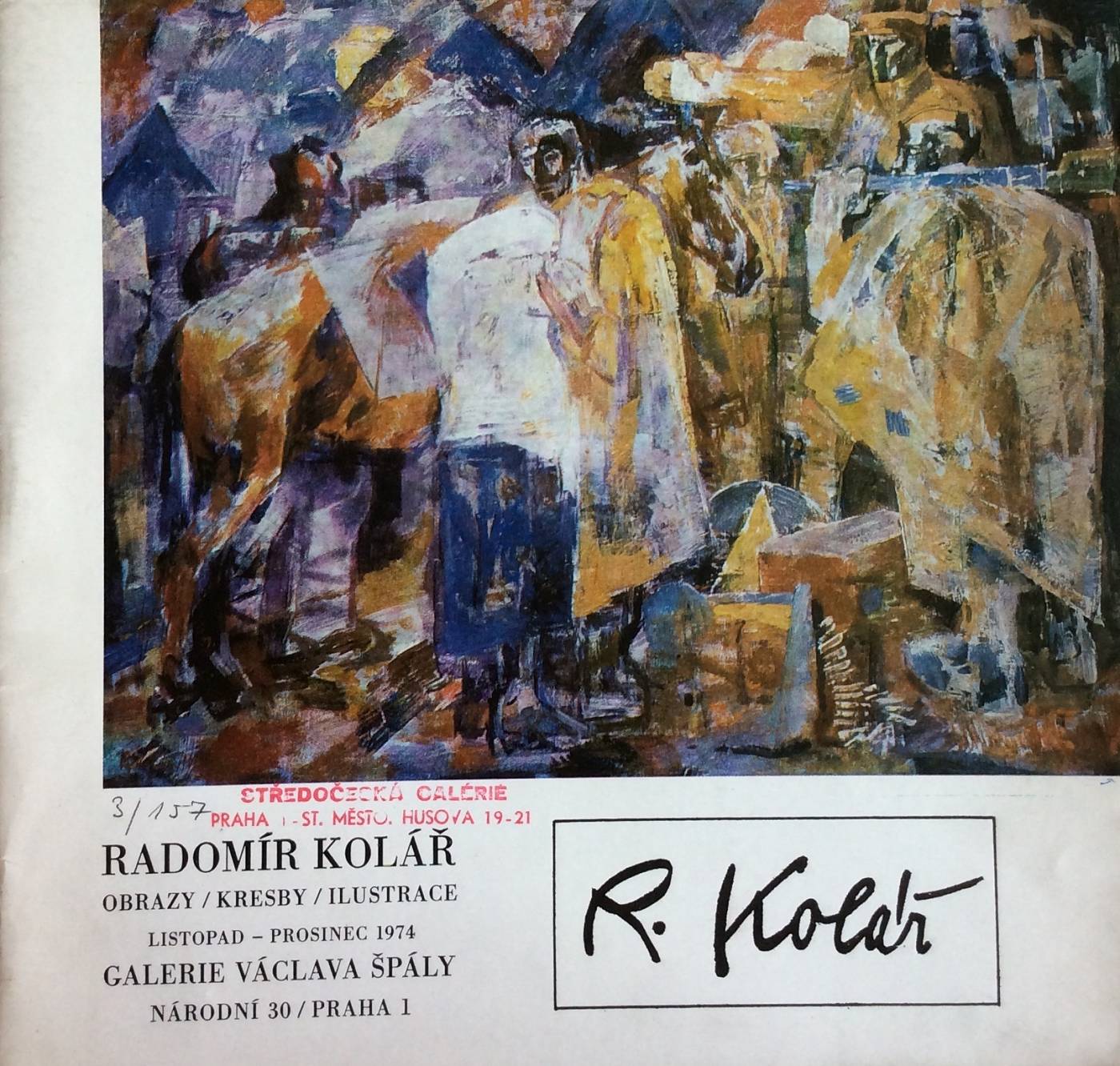 Radomír Kolář – obrazy, kresby, ilustrace