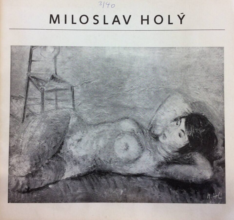 Figurální motivy Miloslava Holého z let 1925 – 34