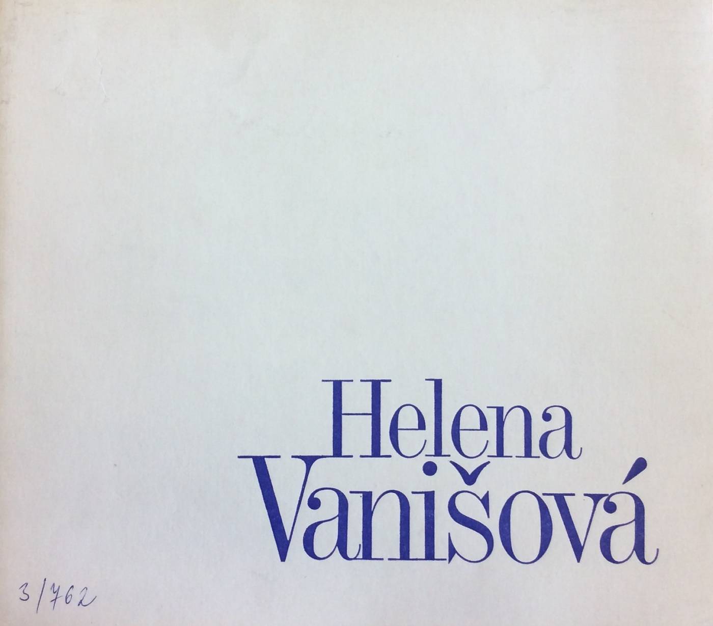 Helena Vanišová – obrazy z let 1986 – 1987