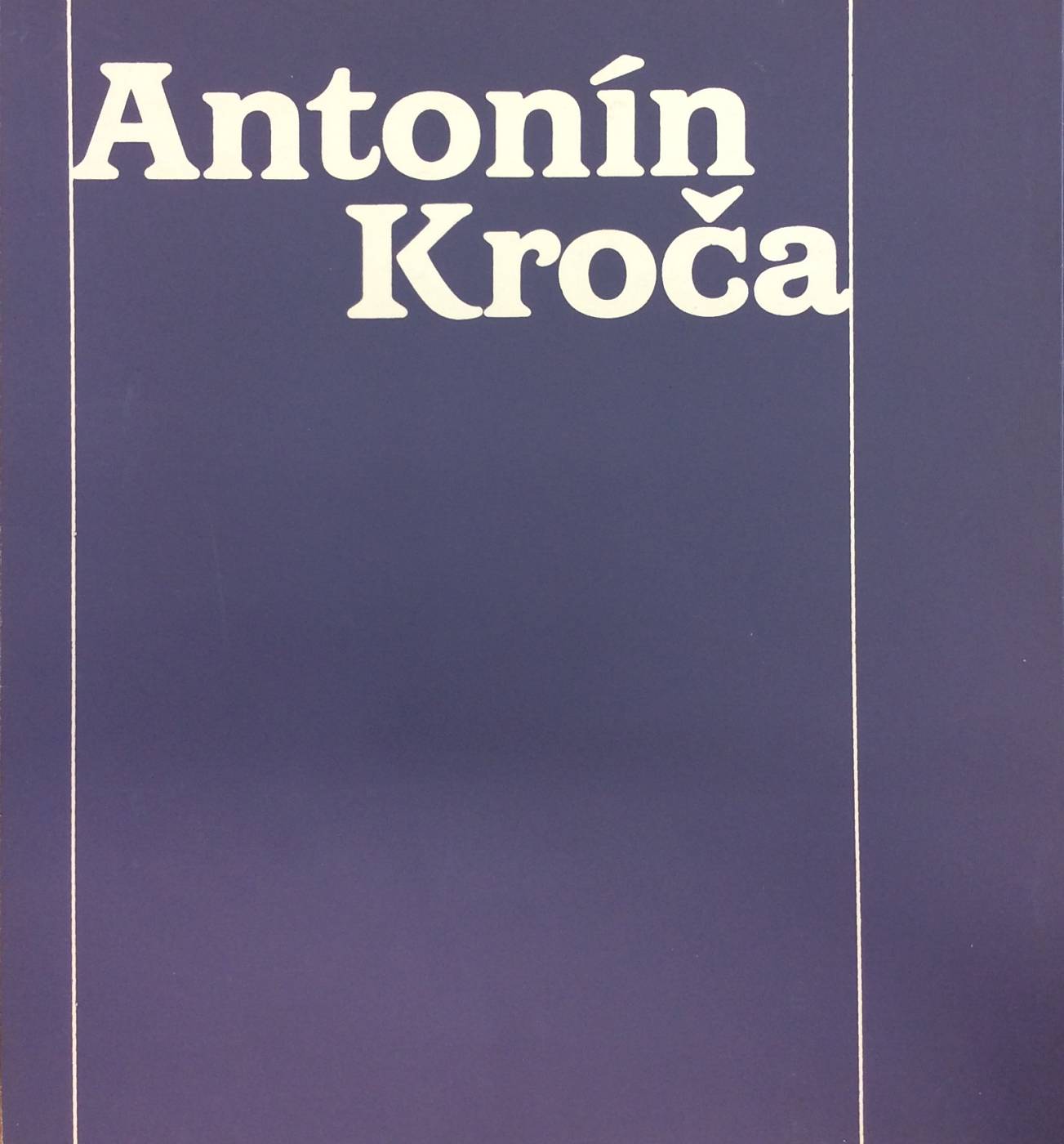 Antonín Kroča – obrazy
