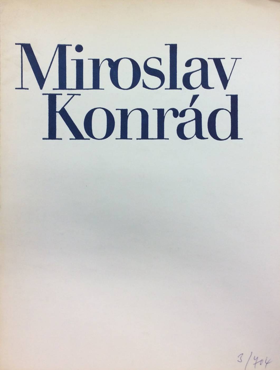 Miroslav Konrád – obrazy, akvarely