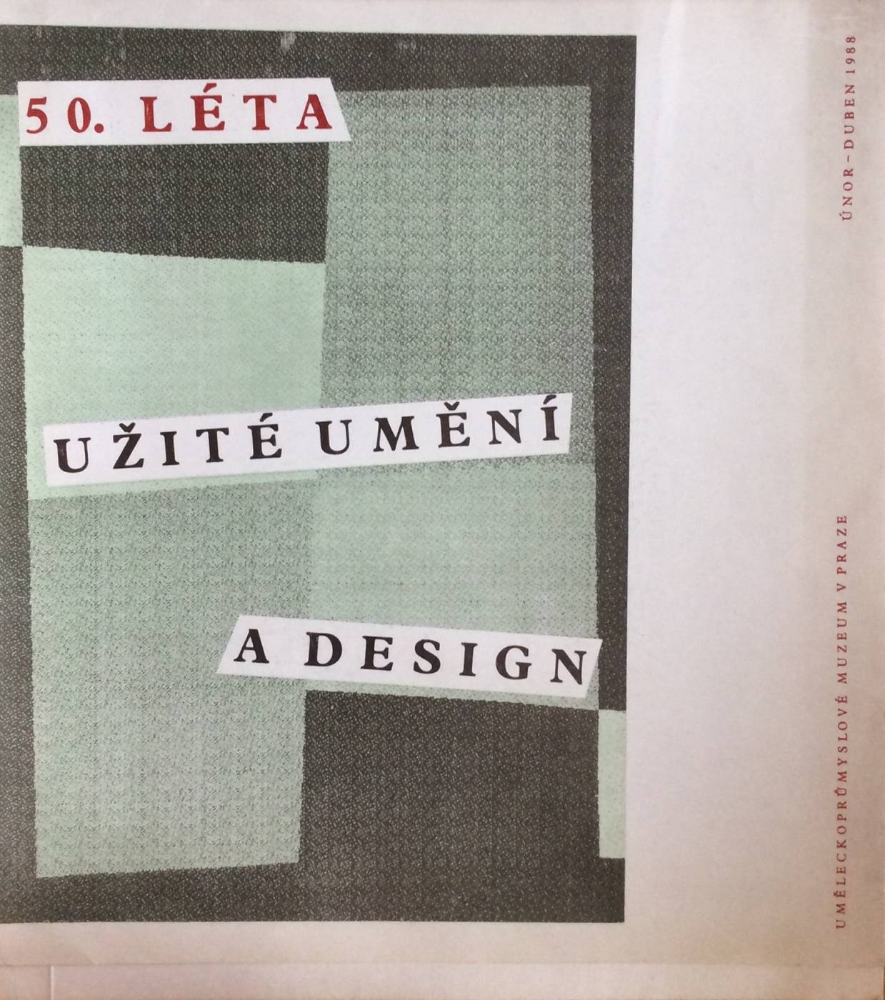 50. léta – užité umění a design