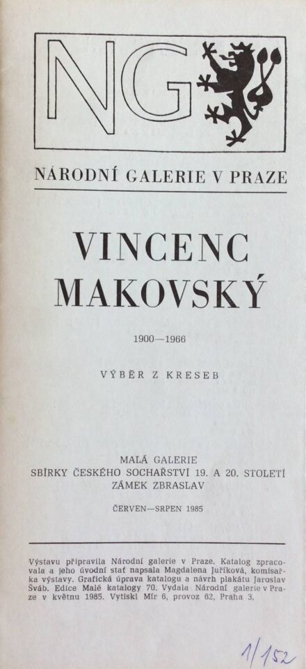 Vincenc Makovský (1900 – 1966) – výběr z kreseb