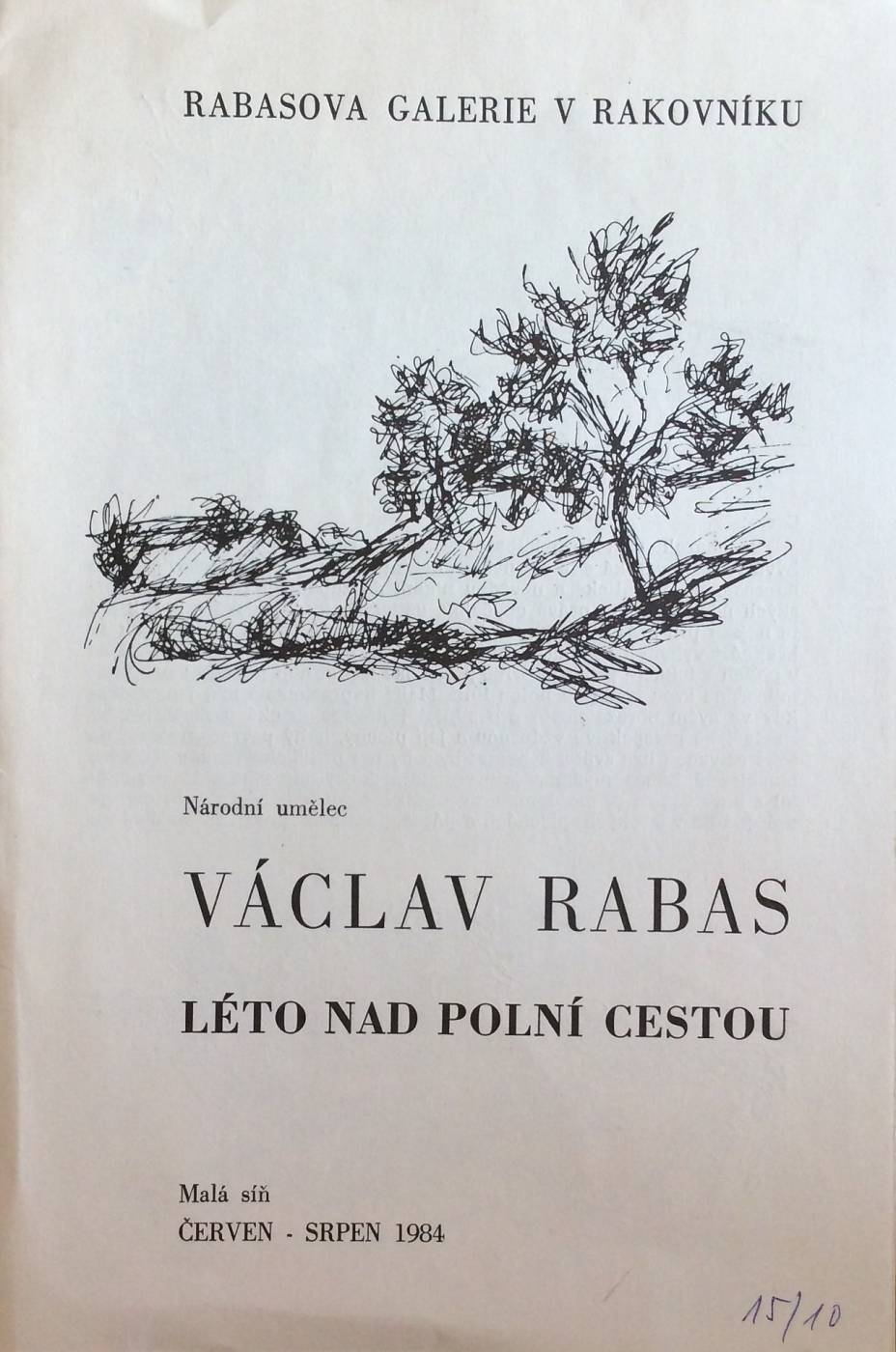 Václav Rabas – Léto nad polní cestou