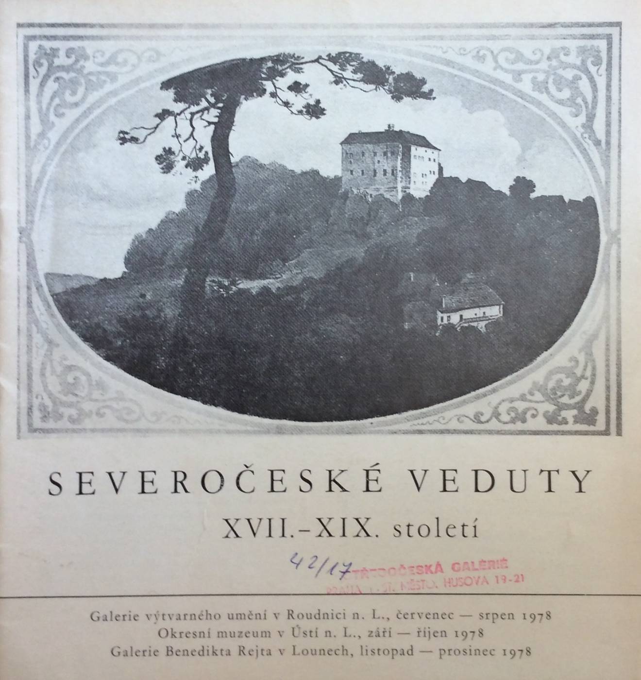 Severočeské veduty XVII. – XIX. století