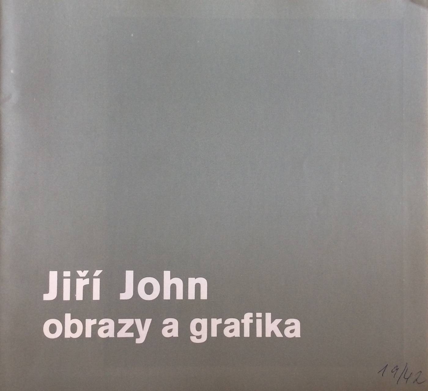 Jiří John – obrazy a grafika
